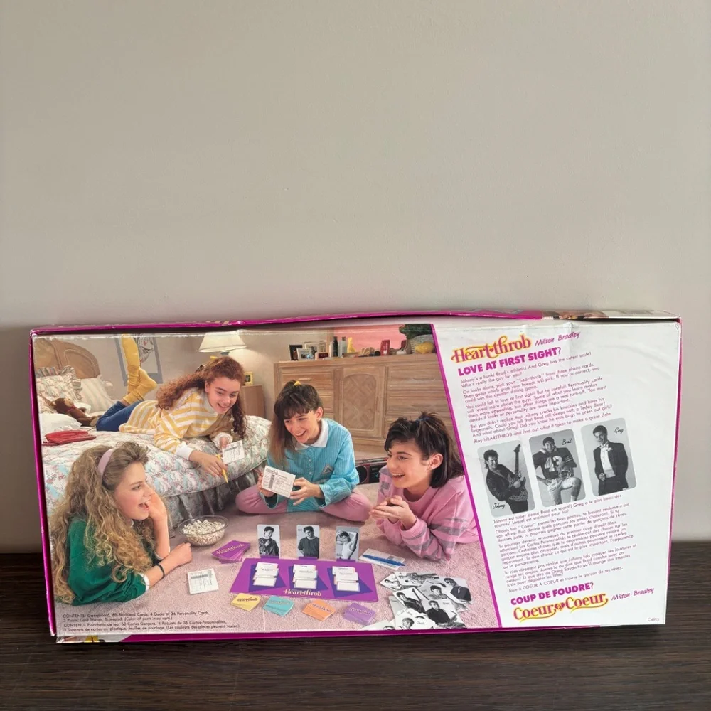 Vintage Heart Throb Board Game 1989 - Picture 4 of 11